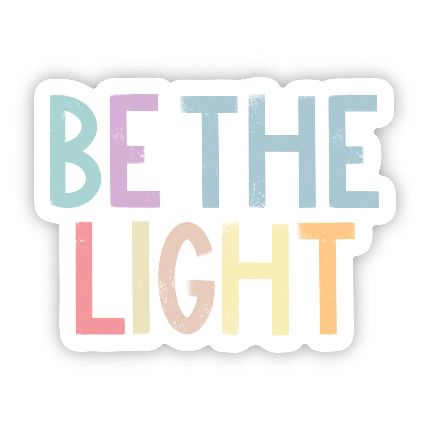 "Be The Light" Quote Sticker