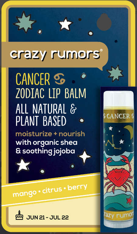 Cancer - Water Zodiac Lip Balm