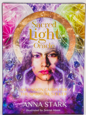 "Sacred Light Oracle: Ascension Cards for the Spiritual Seeker" ORACLE Cards by Anna Stark