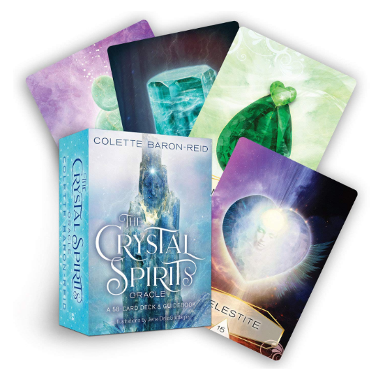 Crystal Spirits Oracle: A 58-Card Deck and Guidebook by Baron-Reid, Colette