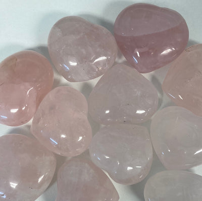 Rose Quartz Heart (approx 1.5-2")