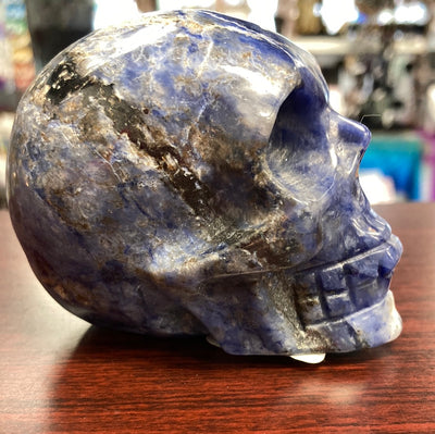 Carved Skull Natural Crystal