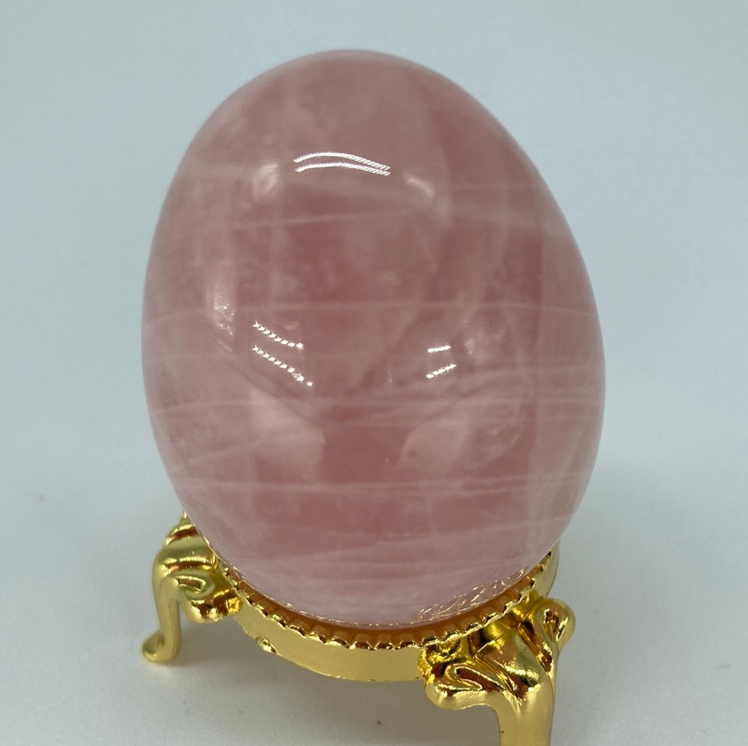 Rose Quartz Egg 2"