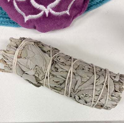 4" California White Sage Smudge Bundle