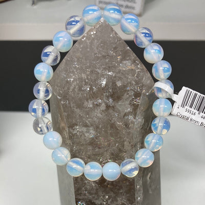 Opalite 8mm Bead Bracelet