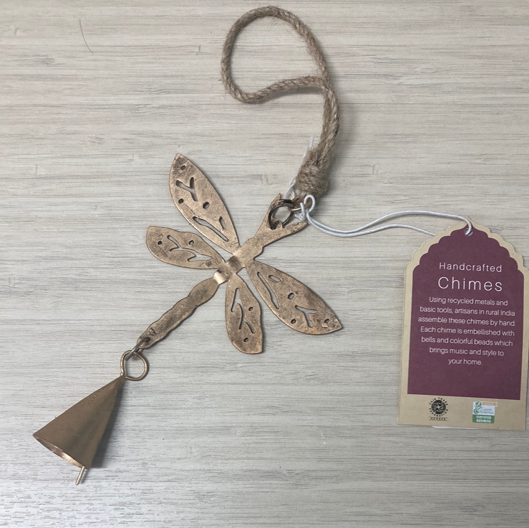 Mini Dragonfly Chime Bell Hanging