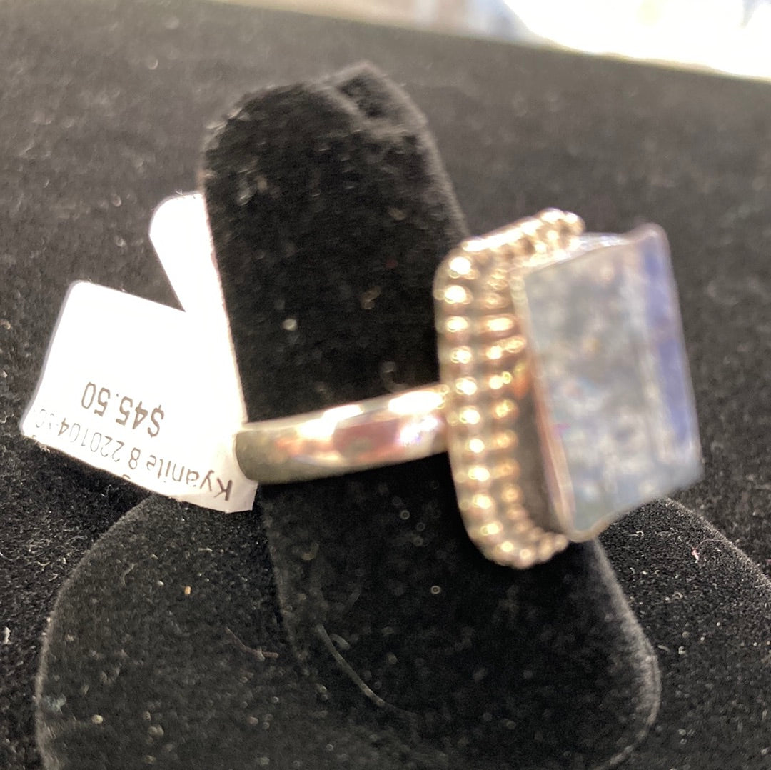 Kyanite Sterling Silver Ring