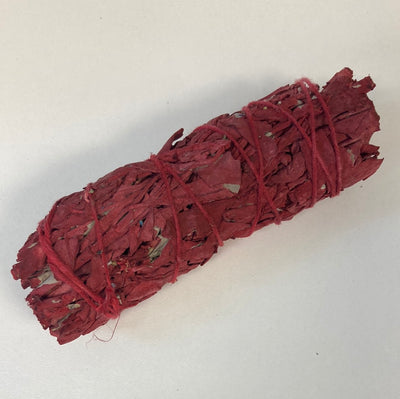 4" Dragon's Blood w/White Sage Smudge Bundle