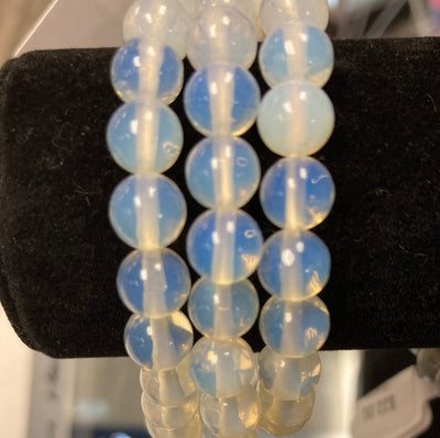 Opalite 8mm Bead Bracelet