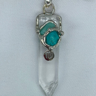 Virgo Zodiac Blade Necklace