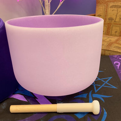 Crown Chakra Crystal Singing Bowl