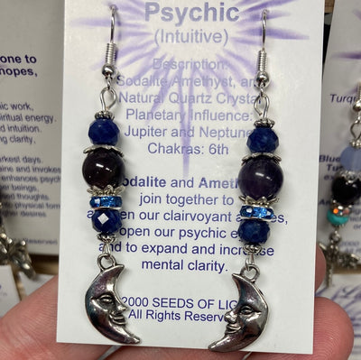 Psychic Intuitive Dangle Earrings