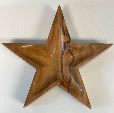 Star Teak Wood Bowl