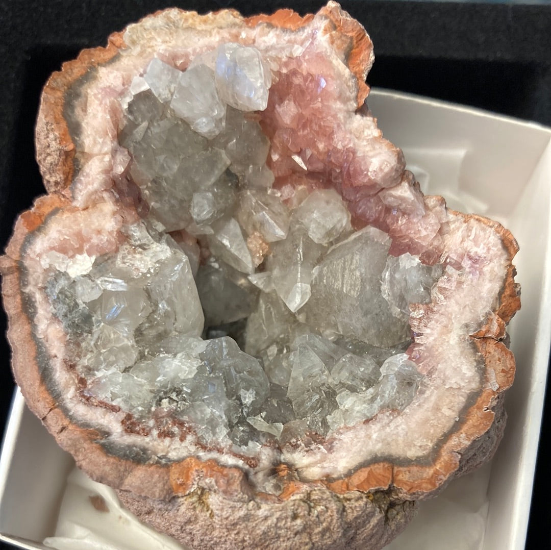 Pink Amethyst Geode 2.8" N