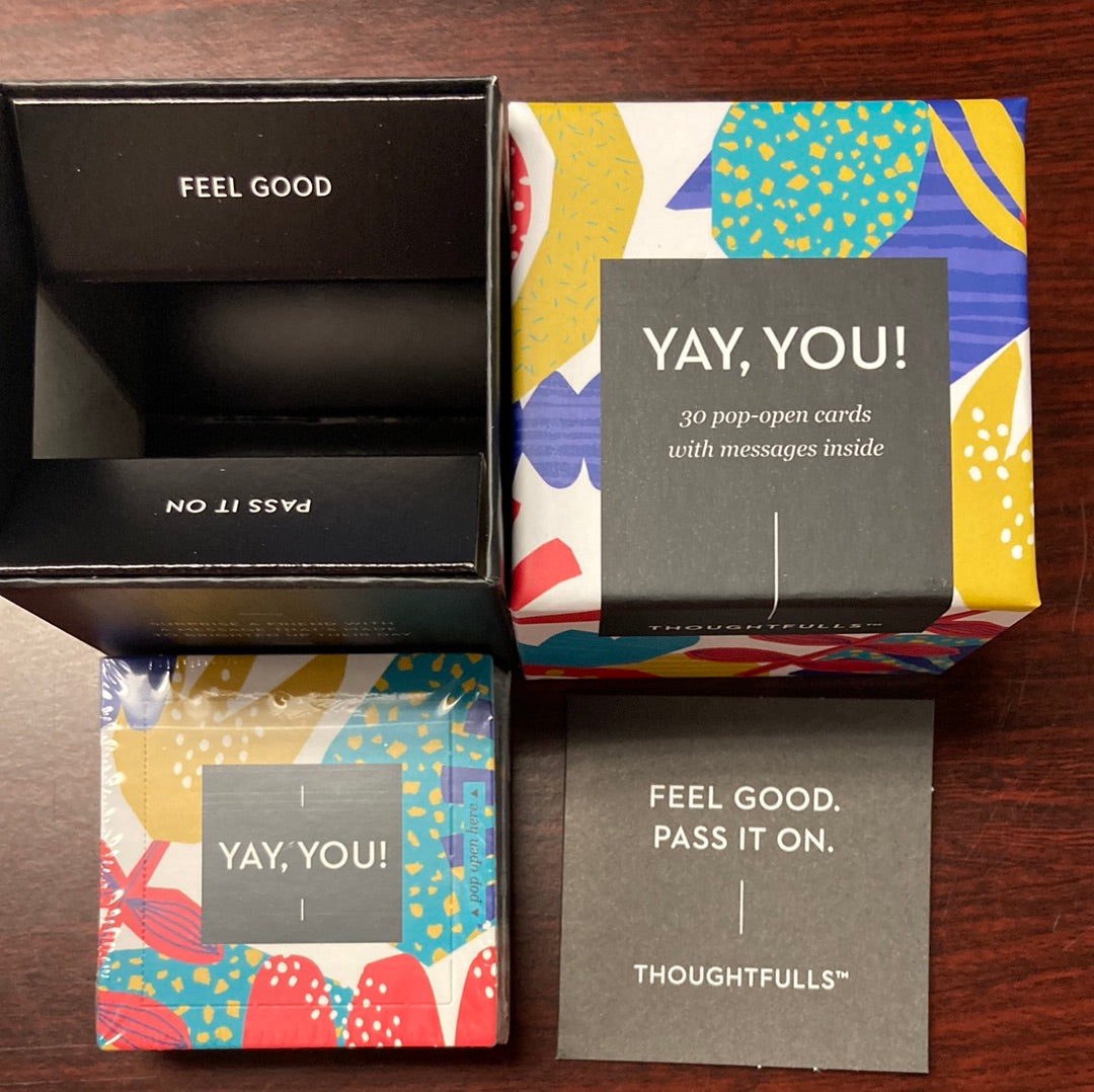 "Yay, You!" Thoughtfulls Inspirational Cards