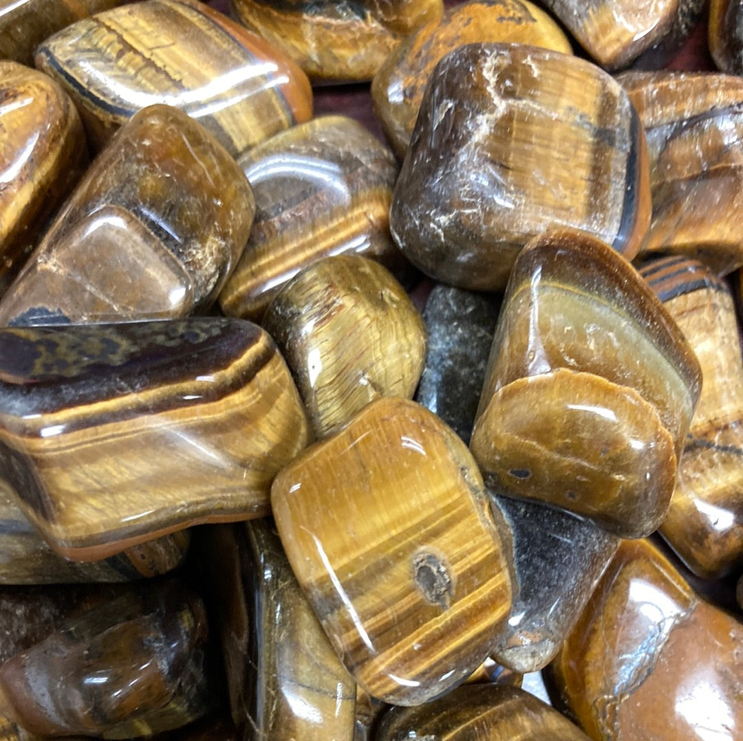 Tigers Eye - Tumbled