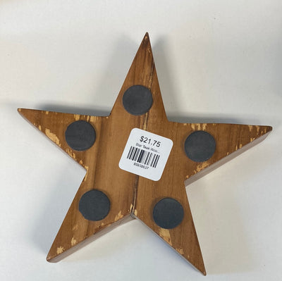 Star Teak Wood Bowl