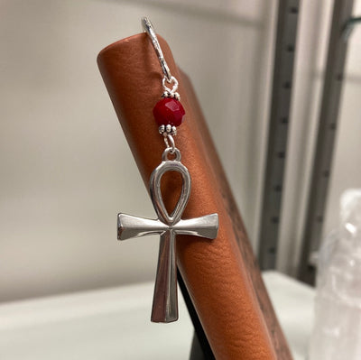 Ankh Garnet Bookmark