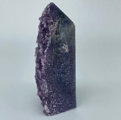 Grape Agate Tower 4"H