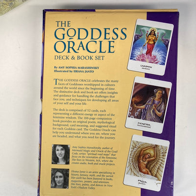 The Goddess Oracle Deck/Book Set by Amy Sophia Marashinsky