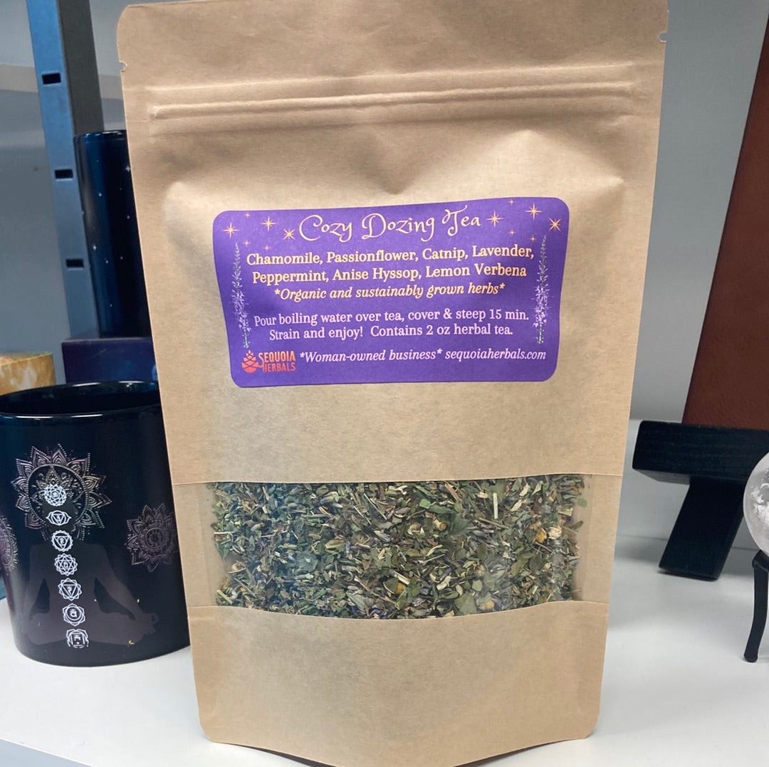 Cozy Dozing Tea - Artisanal Blend by Sequoia Herbals