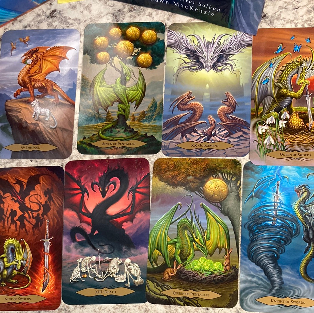 Tarot of Dragons By Shawn MacKenzie, Firat Solhan