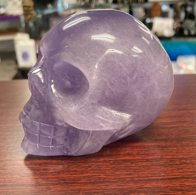 Carved Skull Natural Crystal