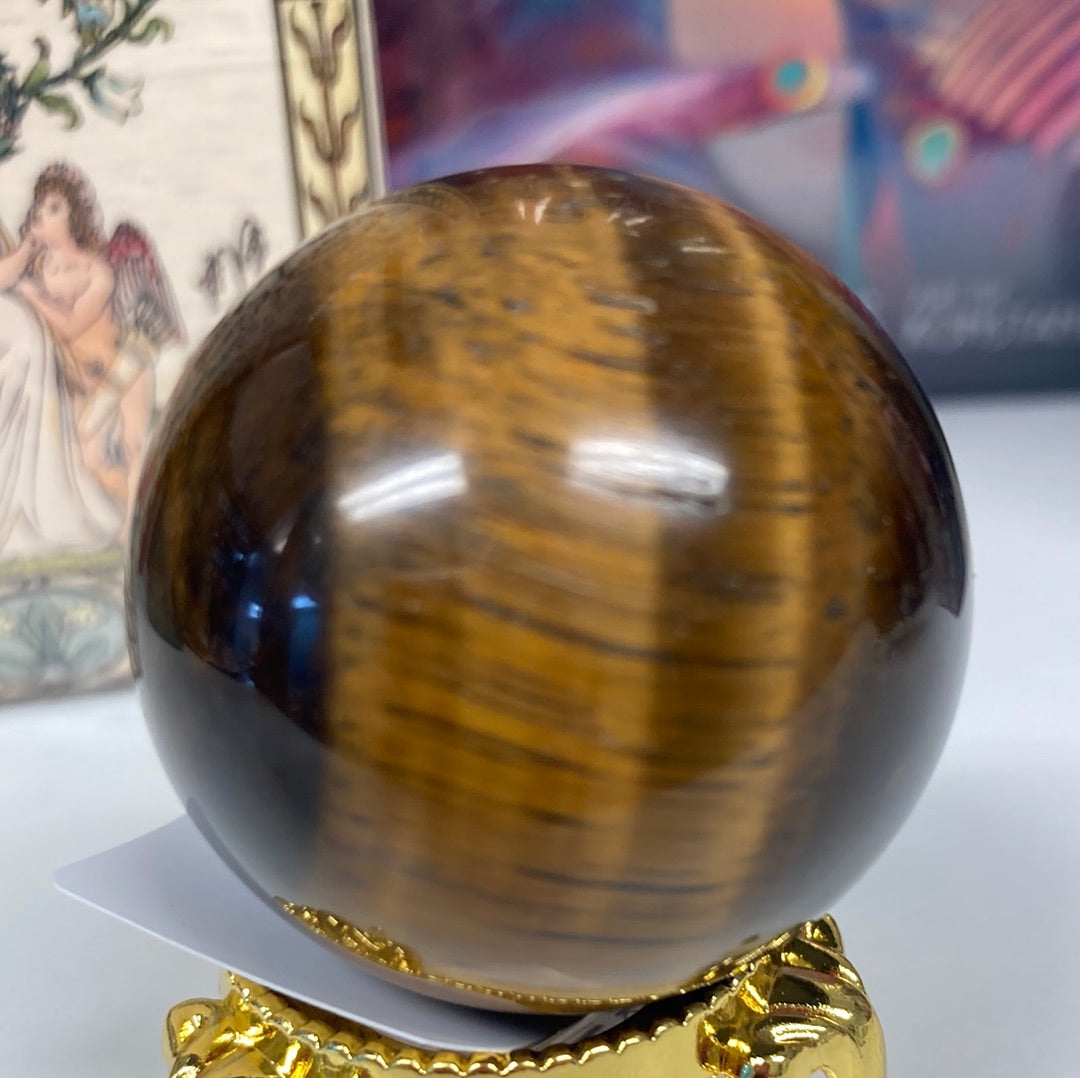 Tigers Eye Sphere 1.5"