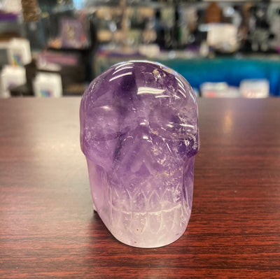 Carved Skull Natural Crystal