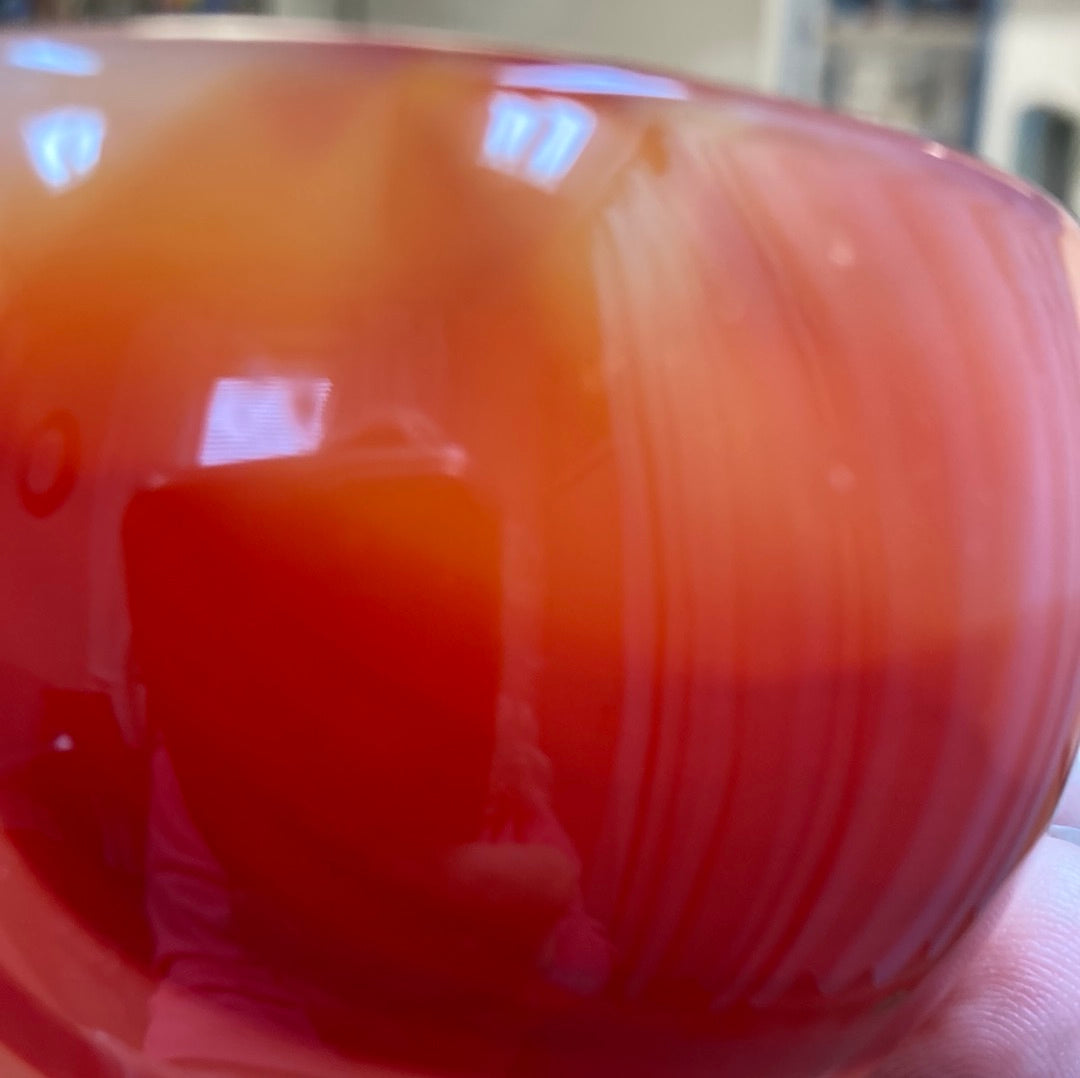 Carnelian Bowl/ Votive Holder 2"