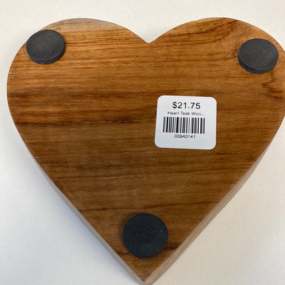 Heart Teak Wood Bowl