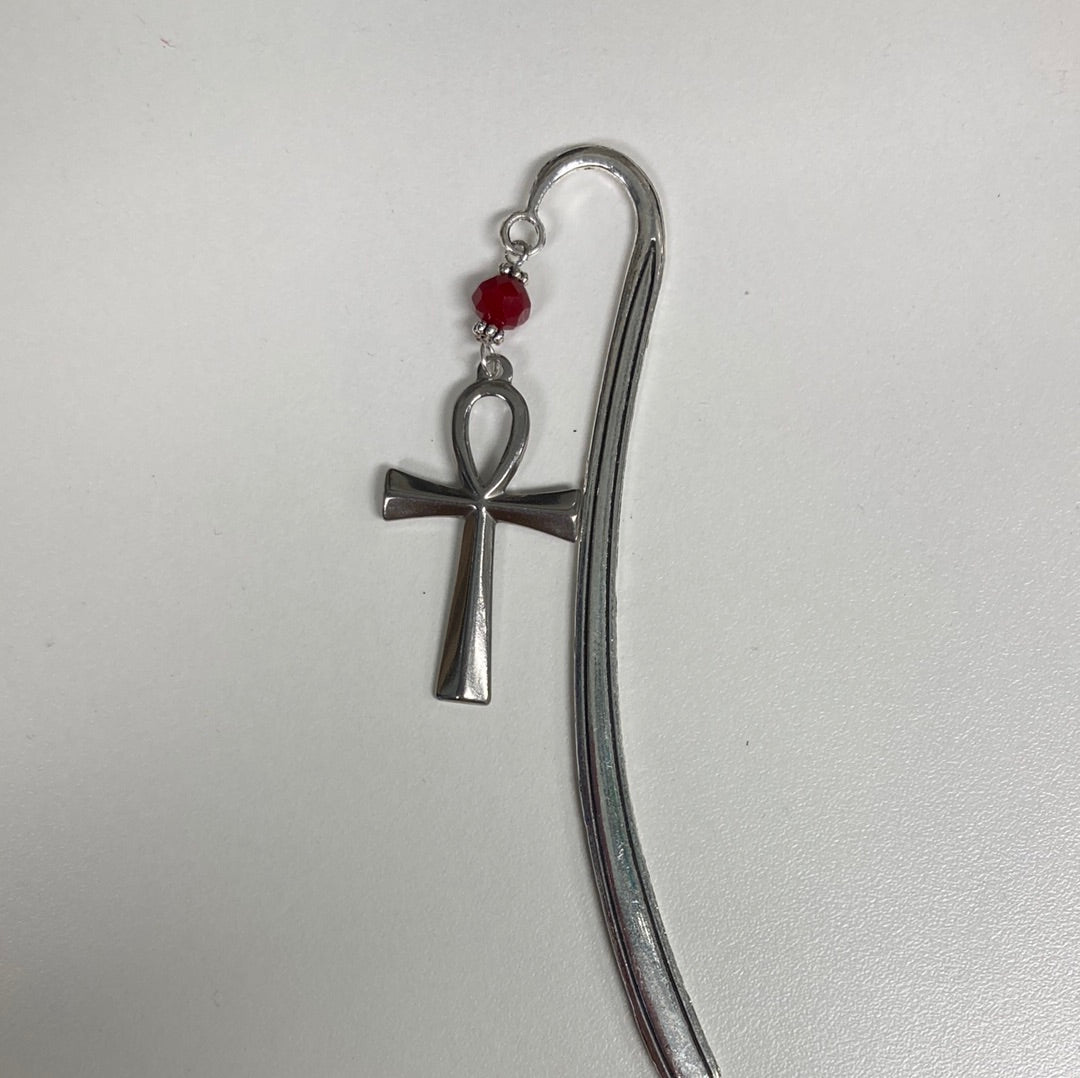 Ankh Garnet Bookmark