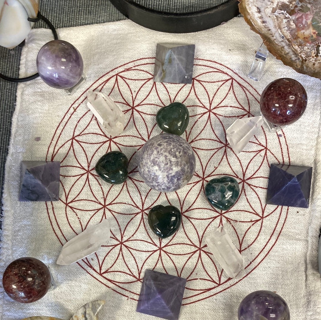 Crystal Grid Cloths