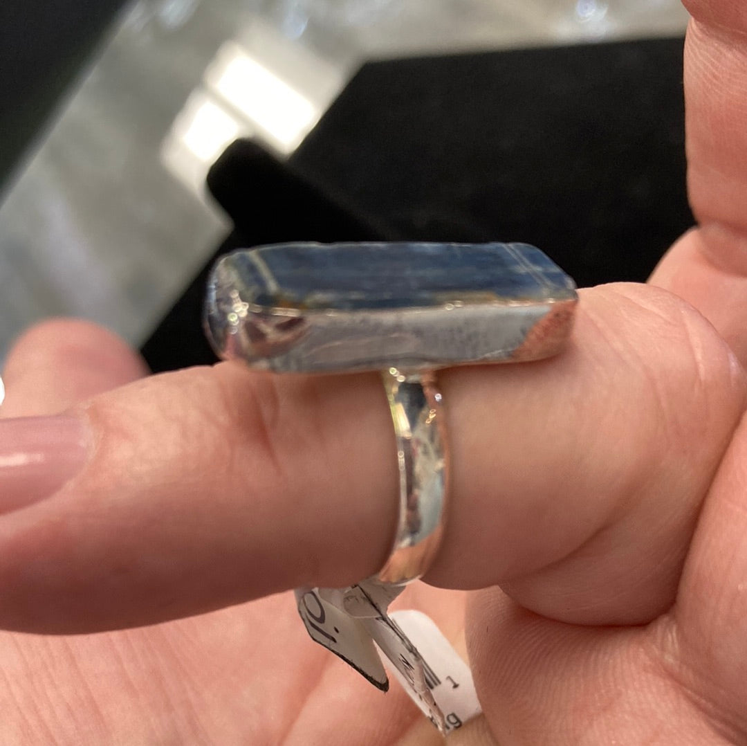 Kyanite Sterling Silver Ring