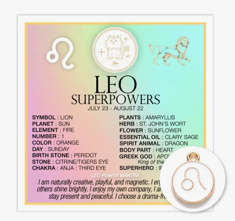 Leo Zodiac Charm Superpowers