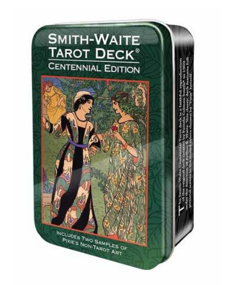 Smith-Waite Centennial Tarot Deck in a Tin