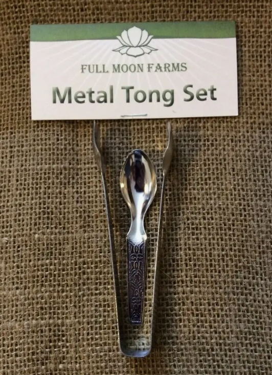 Tong & Spoon Kit for Resin Incense