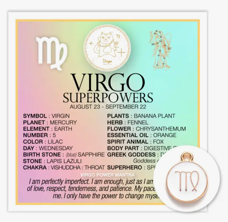 Virgo Zodiac Charm Superpowers