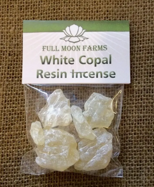 White Copal Resin Incense Smudging Cleansing